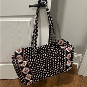 Vera Bradley Black and Red Travel Bag